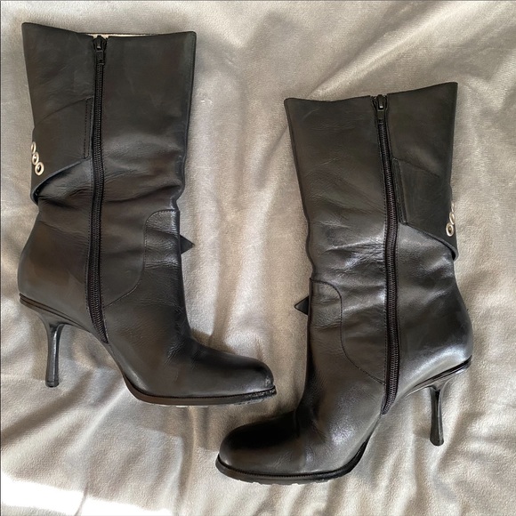 Steven Steve Madden Badass Punk Goth boots 9 - Picture 3 of 6